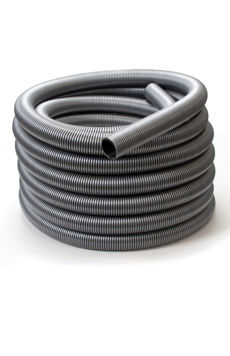 Super Heavy-Duty Vacuum Hose, 1-1/2"" x 50', Silver / Black, 1 per carton