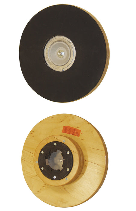 17" Heavy-Duty Wooden Sandpaper Block With Riser and UP2P Clutch Plate