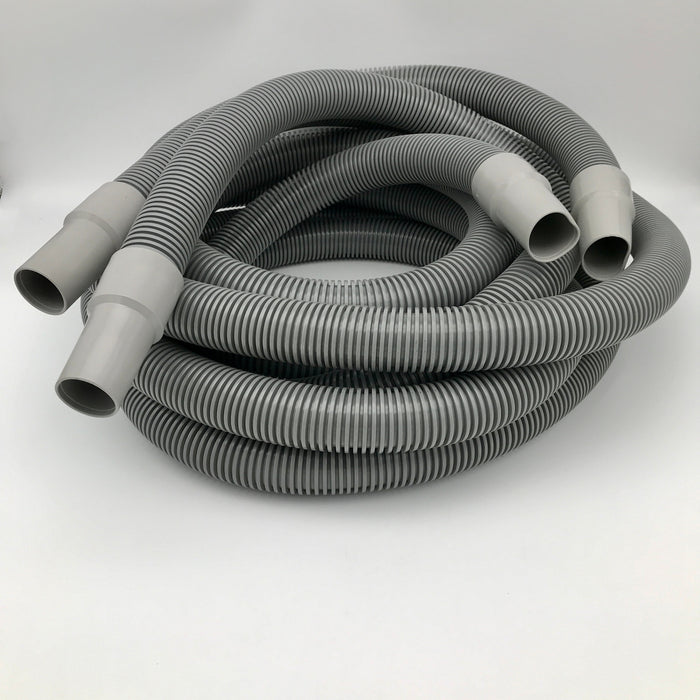 RCP® Vacuum Hose, 1-1/2" x 15', Gray, 2 per carton