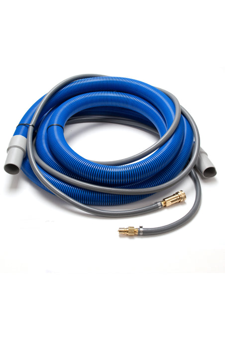 TMHD Vacuum Hose, 1-1/2" x 15', Blue with solution line and cuffs, 1 per carton