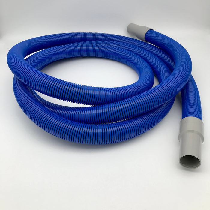 TMHD Vacuum Hose, 1-1/2" x 15', Blue with cuffs, 1 per carton