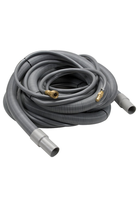 TMHD Vacuum Hose, 1-1/2" x 20', Gray Assembly & Cuffs, Solution Line 300+ Psi Heat Outsider