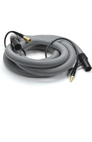 Insider Vacuum Hose, 1-1/2" x 20', Gray with insider solution line and swivel cuffs, Up to 1250 P.S.I., 1 per carton