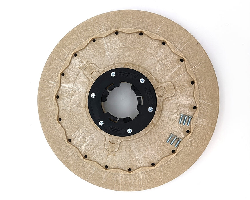 19" Tufted Pad Driver, Includes 1-1/4 riser and UP2P clutch plate