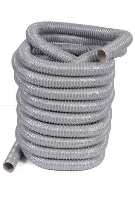 Super Powr-Flex™ Vacuum Hose, 1-1/2" x 50', Gray, 1 per carton