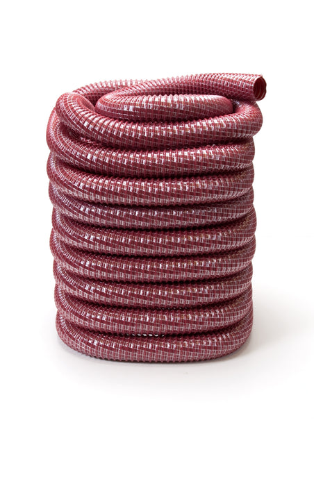 Super Powr-Flex™ Vacuum Hose, 1-1/2" x 50', Red, 1 per carton