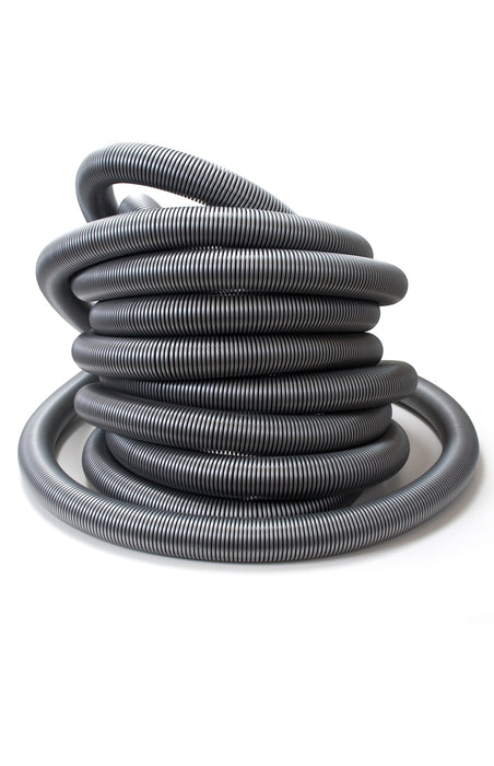Super Heavy-Duty Vacuum Hose, 2" x 50', Silver / Black, 1 per carton