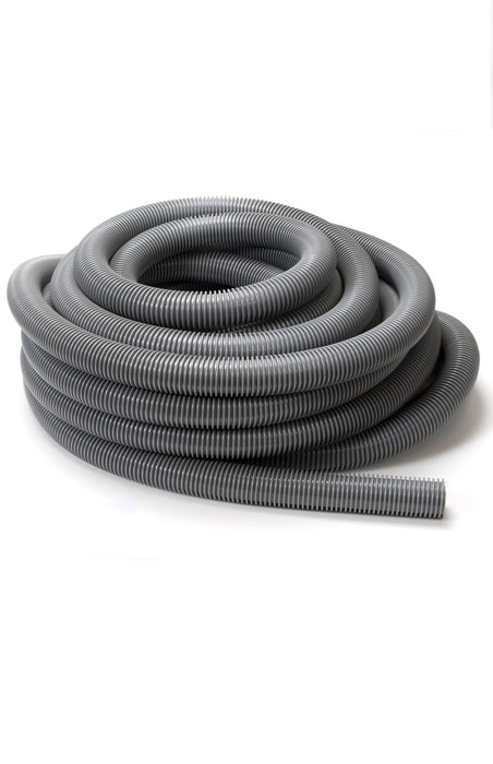 RCP® Vacuum Hose, 1-1/4" x 50', Gray with out cuffs, 1 per carton