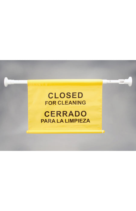 Safety Pole - Area Restriction Sign