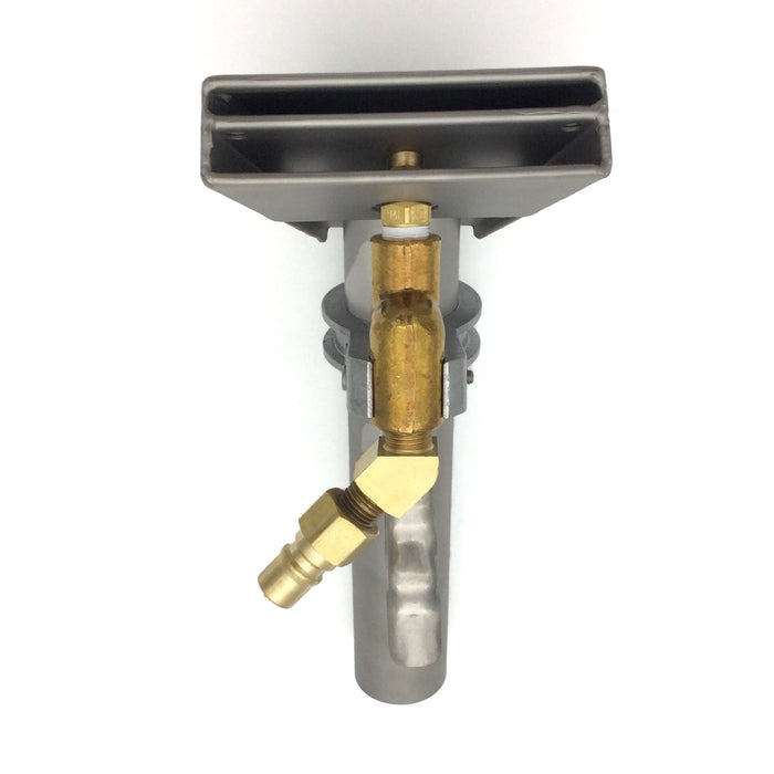 Upholstery Tool with Double Chamber: 4" head, 1-1/2" tube