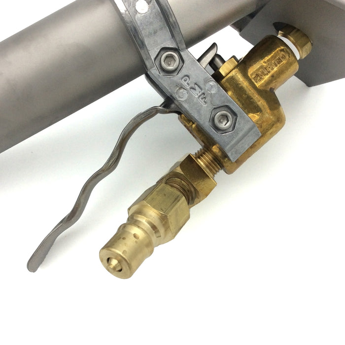 Upholstery Tool with Double Chamber: 4" head, 1-1/2" tube