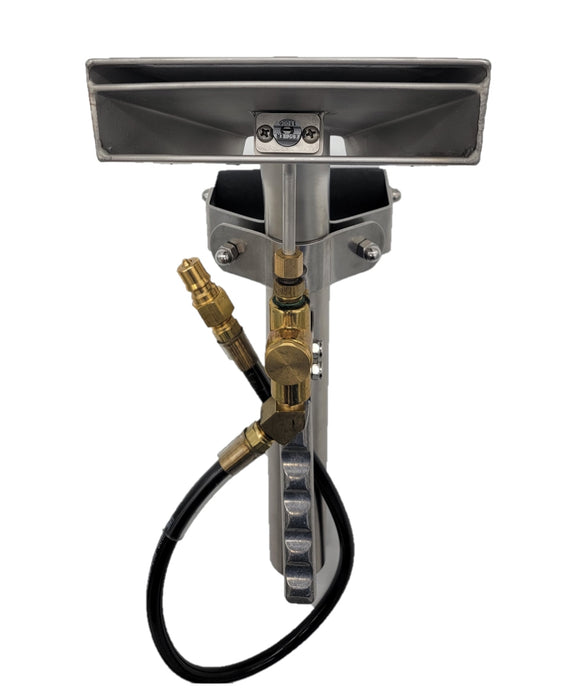 Stair Tool, 6" Cleaning Head and 1-1/2" Stainless Steel Tube