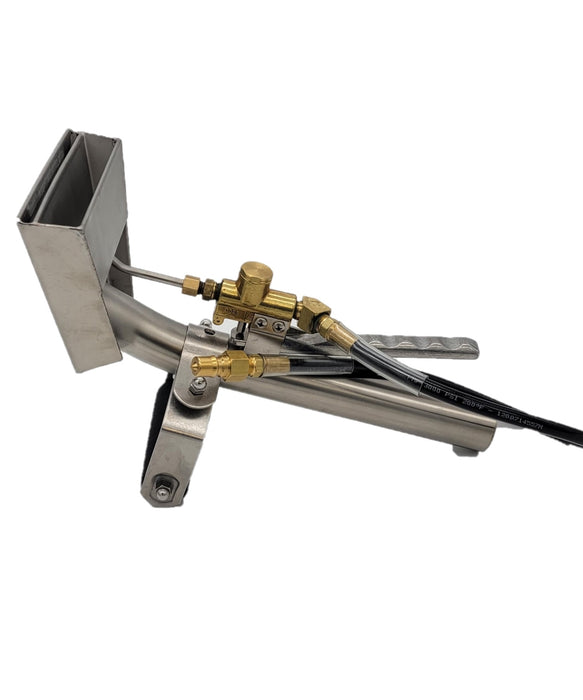 Stair Tool, 6" Cleaning Head and 1-1/2" Stainless Steel Tube