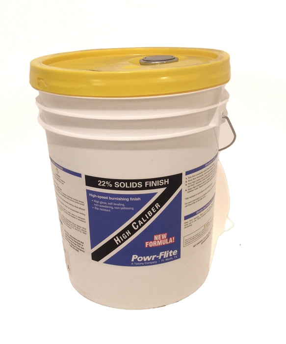22% High Solids Floor Finish - High Calibur, 5 Gallon Pail