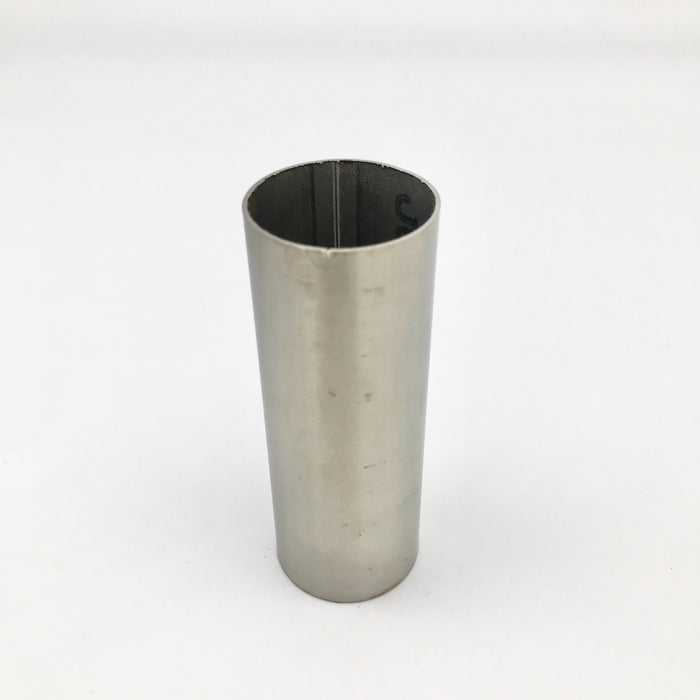 1-1/2" to 1-1/2" hose joiner stainless steel, cuff to cuff