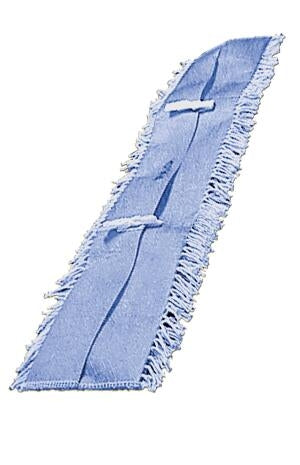 Pre-Treated Disposable Dust Mop, 36" x 5", Blue
