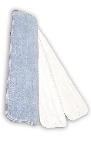 24" Heavy-duty microfiber mop pad, Blue