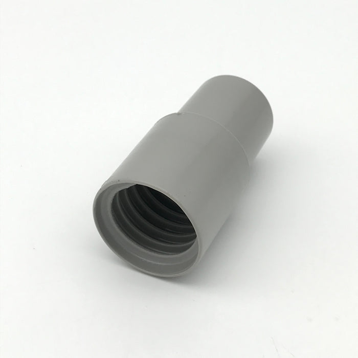 1-1/4" standard hose cuff, gray