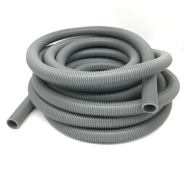 RCP® Vacuum Hose, 1-1/4" x 50', Gray with out cuffs, 1 per carton