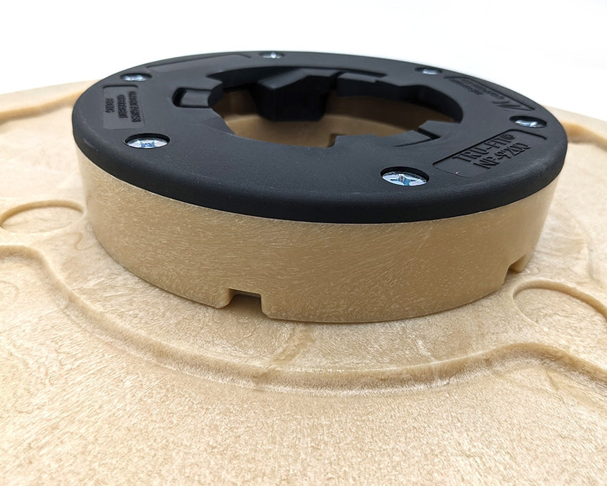 20" Tufted Pad Driver, Includes 1-1/4 riser and UP2P clutch plate