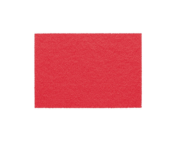 14" X 20" Red Spray Buff Pad