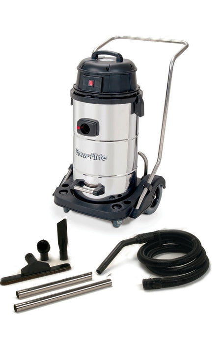 Wet/Dry Vacuum 15 Gallon With Stainless Steel Tank and Tool Kit