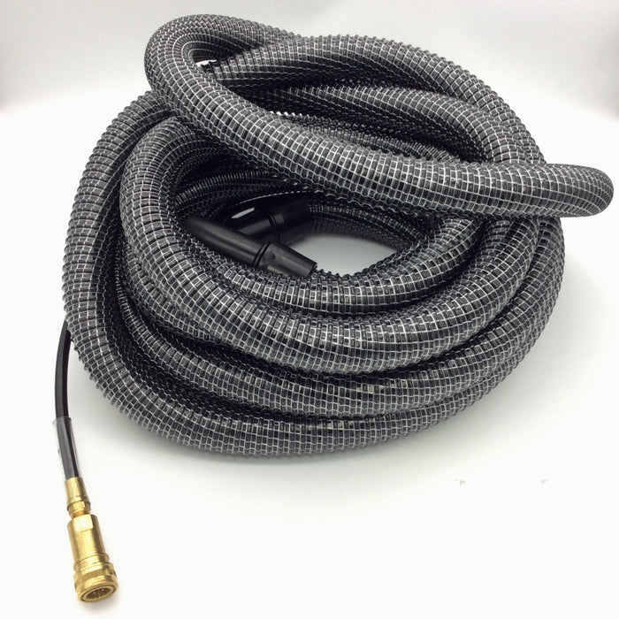 33' Flexible Hide-A-Hose assembly, For use with BlackMax extractors